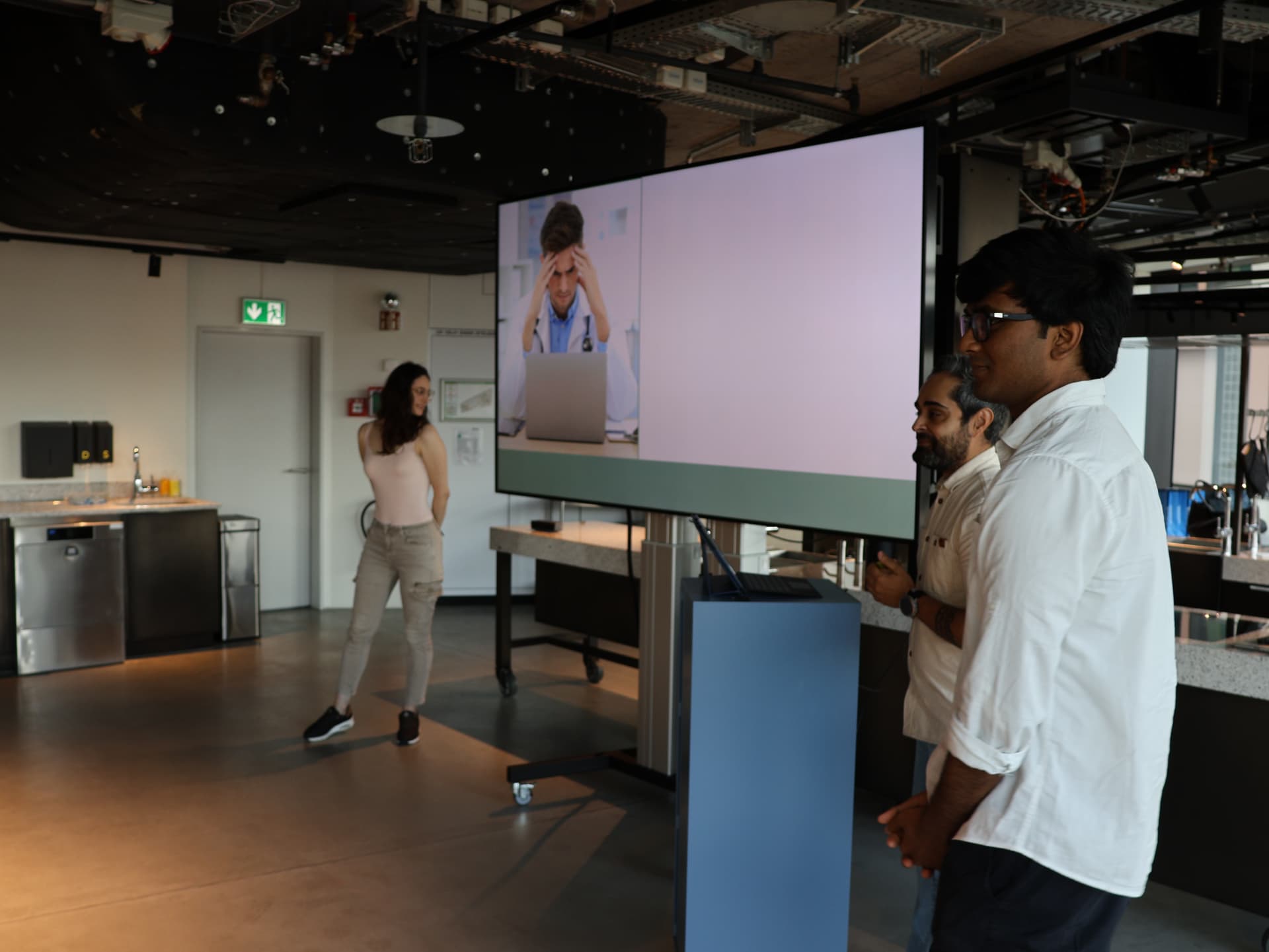 Team pitch presentation