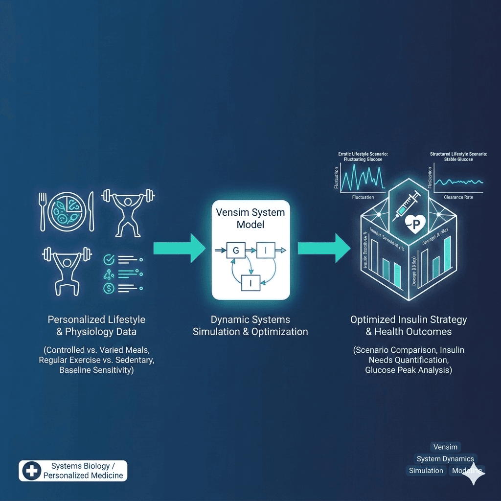 Complex System Modeling: Insulin-Glucose Dynamics